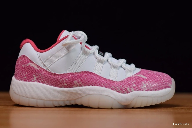 Low 11 Air Snakeskin Jordan WMNS AH7860-106 Pink 1024